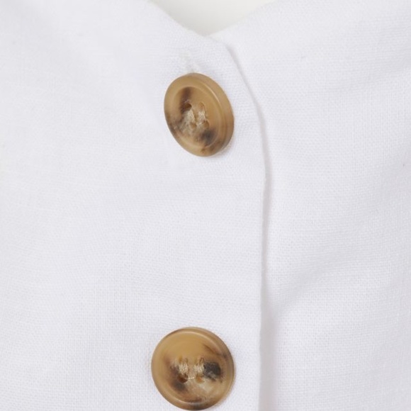 H&M linen Blend Sun Dress - Picture 2 of 2